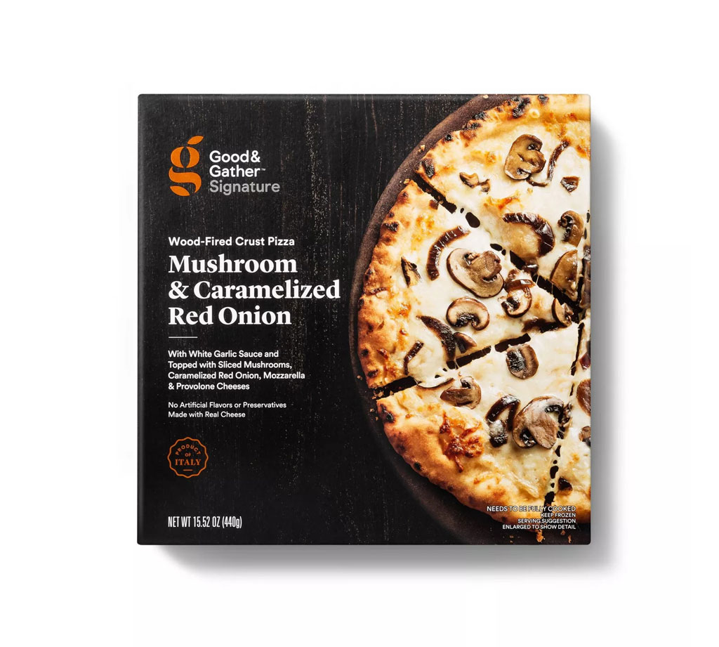 Signature Wood-Fired Mushroom and Caramelized Red Onion Frozen Pizza