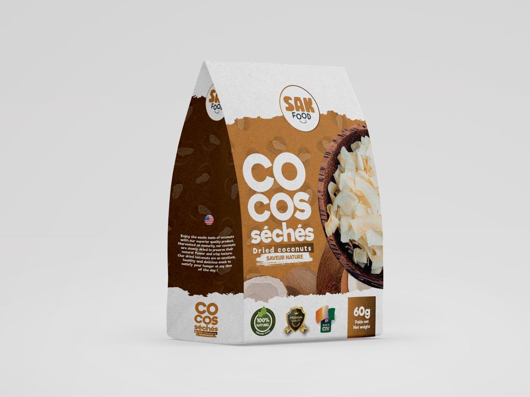 Cocos séchés nature-60g